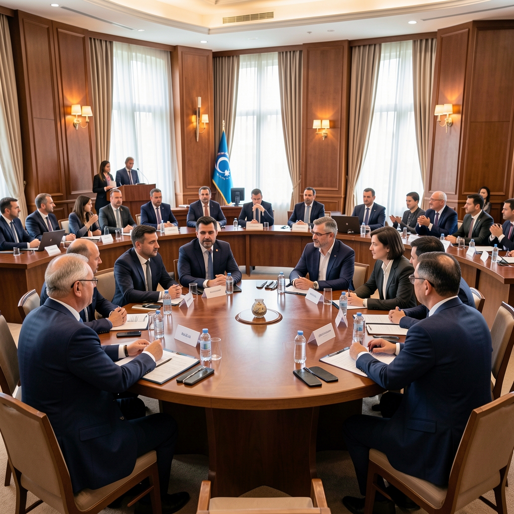 Gazetecilerin mesleki etik tutumlarını değerlendiren focus group oturumu, yuvarlak masa toplantısı, Ankara konferans salonu